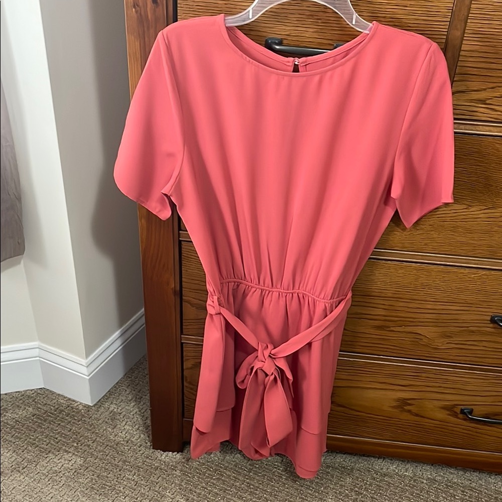Elegant Coral Women's Top